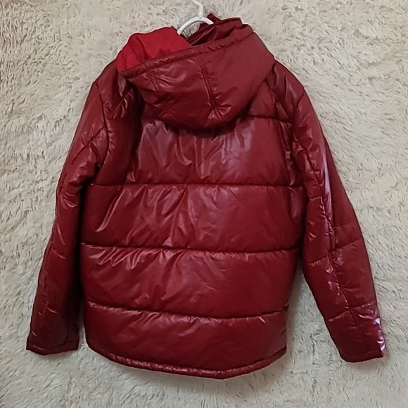 True Religion, Mens, Red Puffer Jacket - Picture 2 of 10